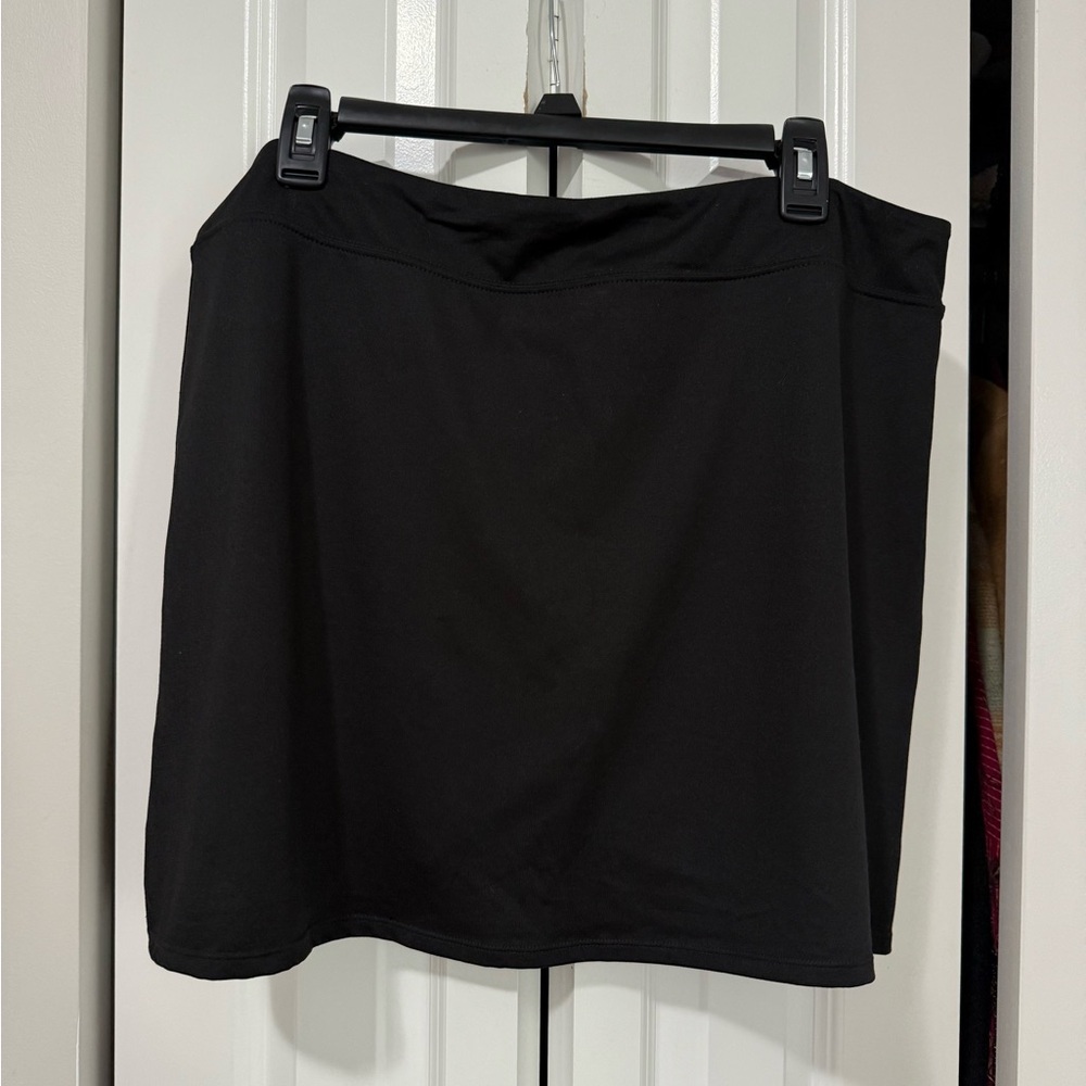 NWT Tranquility Black Athleisure Skort (Size XL) - Picture 2 of 5